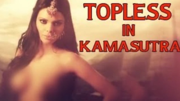 Sherlyn Chopra Sherlyn Chopra - Topless in Kamasutra with big boobs open